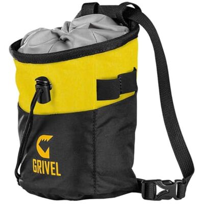 GRIVEL Logo Chalk Bag Black Sac Magnésium Accessoires Escalade Unisexe Adultes Taille Unique - Publicité GRIVEL Logo Chalk Bag Black Sac Magnésium Accessoires Escalade Unisexe Adultes Taille Unique - Publicité