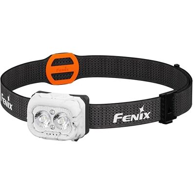 FENIX HL18R-T V2.0 Lampe frontale rechargeable pour trail/extérieur 800 lumens 125 m 160 heures maximum Double faisceau primaire – Blanc froid et chaud Faisceau rouge 5 lm Bandeau Sport - Publicité FENIX HL18R-T V2.0 Lampe frontale rechargeable pour trail/extérieur 800 lumens 125 m 160 heures maximum Double faisceau primaire – Blanc froid et chaud Faisceau rouge 5 lm Bandeau Sport - Publicité