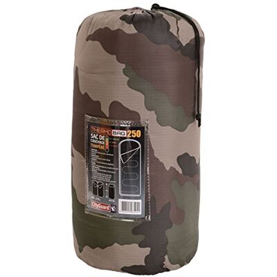 City Guard SAC DE COUCHAGE TEMPERE THERMO BAG 250 CAMPING NATURE OUTDOOR MILITAIRE CAMOUFLAGE - Publicité City Guard SAC DE COUCHAGE TEMPERE THERMO BAG 250 CAMPING NATURE OUTDOOR MILITAIRE CAMOUFLAGE - Publicité