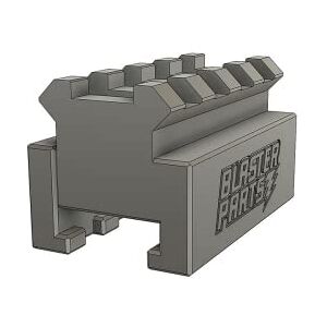 Blasterparts Slydev Adaptateur compatible pour Nerf Rail vers Picatinny-Rail Variante 2 Chevalets non rétractés 4,5 cm Blaster-Modding et accessoires pour plus de portée et de précision - Publicité Blasterparts Slydev Adaptateur compatible pour Nerf Rail vers Picatinny-Rail Variante 2 Chevalets non rétractés 4,5 cm Blaster-Modding et accessoires pour plus de portée et de précision - Publicité