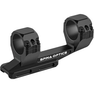 SPINA OPTICS Support de lunette de visée à double anneau, tube décalé de 30 mm, support léger monobloc pour rail Picatinny de 20 mm - Publicité SPINA OPTICS Support de lunette de visée à double anneau, tube décalé de 30 mm, support léger monobloc pour rail Picatinny de 20 mm - Publicité