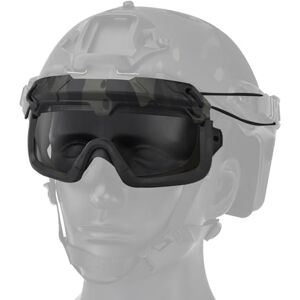 ZFFOZZ Lunettes Airsoft Split à Deux Modes, Accessoires Tactiques pour Casque à Fixation Rapide, pour Équipement de Chasse Fixation par Clip sur Rail(Bkcp,Yellow lenses) - Publicité ZFFOZZ Lunettes Airsoft Split à Deux Modes, Accessoires Tactiques pour Casque à Fixation Rapide, pour Équipement de Chasse Fixation par Clip sur Rail(Bkcp,Yellow lenses) - Publicité