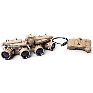 FMA GPNVG18 Lunettes de protection en plastique pour airsoft Paintball Vision nocturne Casque factice pour la chasse Cosplay Modèle NVG Marron clair - Publicité FMA GPNVG18 Lunettes de protection en plastique pour airsoft Paintball Vision nocturne Casque factice pour la chasse Cosplay Modèle NVG Marron clair - Publicité
