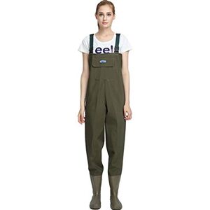 Yonglan Pêche Waders pour Hommes Femmes, Chasse Waders Poitrine avec Bottes Imperméable Style8 38 - Publicité Yonglan Pêche Waders pour Hommes Femmes, Chasse Waders Poitrine avec Bottes Imperméable Style8 38 - Publicité