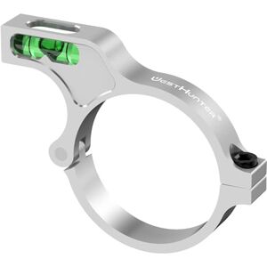 WestHunter Optics Scope Bubble Level for 30mm Tubes Precision Shooting & Competition Silver - Publicité WestHunter Optics Scope Bubble Level for 30mm Tubes Precision Shooting & Competition Silver - Publicité