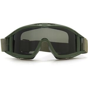 AQzxdc Lunettes de sécurité antibuée pour hommes, de qualité militaire, pour la chasse, l'équitation, l'airsoft, la chasse, le paintball(Green) - Publicité AQzxdc Lunettes de sécurité antibuée pour hommes, de qualité militaire, pour la chasse, l'équitation, l'airsoft, la chasse, le paintball(Green) - Publicité