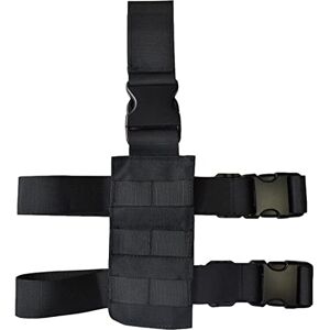 OAREA Tactical Molle Drop-Jambe Gun Holster Plateforme Universal Magazine Poux de Cuisse de Cuisse Adaptateur Panneau de Chasse à Version Rapide (Color : TBLB15-BK, Size : M) - Publicité OAREA Tactical Molle Drop-Jambe Gun Holster Plateforme Universal Magazine Poux de Cuisse de Cuisse Adaptateur Panneau de Chasse à Version Rapide (Color : TBLB15-BK, Size : M) - Publicité