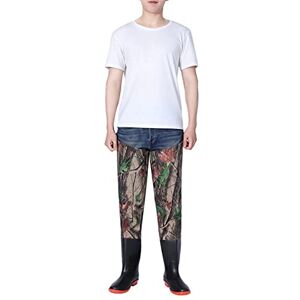 HWBZSZY Cuissardes Réglables en PVC pour Homme Et Femme Bottes en Caoutchouc De Pluie Polyvalentes 100% Imperméables sur Le Genou Pantalon De Pêche Cuissardes De Chasse Antidérapantes,Natural,43 EU - Publicité HWBZSZY Cuissardes Réglables en PVC pour Homme Et Femme Bottes en Caoutchouc De Pluie Polyvalentes 100% Imperméables sur Le Genou Pantalon De Pêche Cuissardes De Chasse Antidérapantes,Natural,43 EU - Publicité