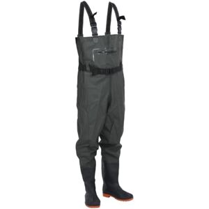 Tomostar Pêche Waders Cuissardes, Cuissardes Pantalon de Pêche avec Bottes et Ceinture Vert foncé Taille 39 - Publicité Tomostar Pêche Waders Cuissardes, Cuissardes Pantalon de Pêche avec Bottes et Ceinture Vert foncé Taille 39 - Publicité