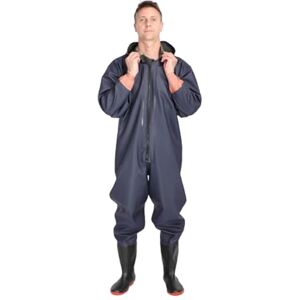 SDGHH-8MMDM Waders De Pêche Femme Homme Imperméable Cuissardes De Pêche avec Bottes Nylon PVC Respirant Waders Pêche avec Poche Et Sangle Réglable pour Pêche À La Mouche,Bleu,41 - Publicité SDGHH-8MMDM Waders De Pêche Femme Homme Imperméable Cuissardes De Pêche avec Bottes Nylon PVC Respirant Waders Pêche avec Poche Et Sangle Réglable pour Pêche À La Mouche,Bleu,41 - Publicité