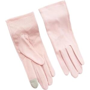 MORENTSU Femmes Gants fins en coton compatibles écran tactile Gants de conduite et équitation de plein air Protection solaire Gants respirants antidérapants Protection UV (Rose clair) - Publicité MORENTSU Femmes Gants fins en coton compatibles écran tactile Gants de conduite et équitation de plein air Protection solaire Gants respirants antidérapants Protection UV (Rose clair) - Publicité