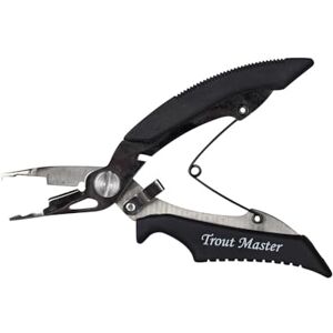 Trout Master Micro Split Ring Pliers 12 cm – Pince à circlips pour spoons & clignotants, pince de pêche pour anneaux de saut, pince - Publicité Trout Master Micro Split Ring Pliers 12 cm – Pince à circlips pour spoons & clignotants, pince de pêche pour anneaux de saut, pince - Publicité
