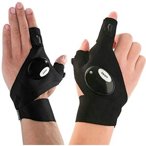GuDoQi Gants de Pêche Extérieur Gants de Lampe de Poche LED pour Réparer et Travailler dans Les Ténèbres, la Pêche, Le Camping et la Randonnée - Publicité GuDoQi Gants de Pêche Extérieur Gants de Lampe de Poche LED pour Réparer et Travailler dans Les Ténèbres, la Pêche, Le Camping et la Randonnée - Publicité