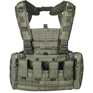 Tasmanian Tiger TT Chest RIG MKII Gilet Multifonctionnel pour la Chasse, la pêche ou l'usage Militaire avec Quatre Pochettes pour Les Magazines (Olive) - Publicité Tasmanian Tiger TT Chest RIG MKII Gilet Multifonctionnel pour la Chasse, la pêche ou l'usage Militaire avec Quatre Pochettes pour Les Magazines (Olive) - Publicité