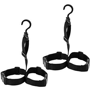 DONGKER Lot de 2 cintres pour bottes de pêche, cuissardes réglables avec crochet pivotant à 360° pour sécher les cuissardes - Publicité DONGKER Lot de 2 cintres pour bottes de pêche, cuissardes réglables avec crochet pivotant à 360° pour sécher les cuissardes - Publicité