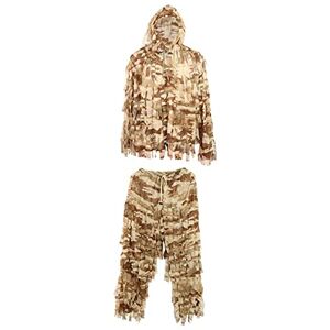 Colcolo 3D Ghillie Suit Photographie Photographie de La Photographie Décoration ements Pantalons Uniformes Feuilles D', désert - Publicité Colcolo 3D Ghillie Suit Photographie Photographie de La Photographie Décoration ements Pantalons Uniformes Feuilles D', désert - Publicité