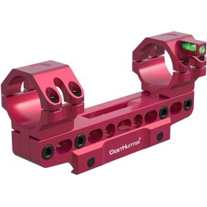 WestHunter Optics Precision WH302 Picatinny Scope Mount 34 mm, rouge - Publicité WestHunter Optics Precision WH302 Picatinny Scope Mount 34 mm, rouge - Publicité