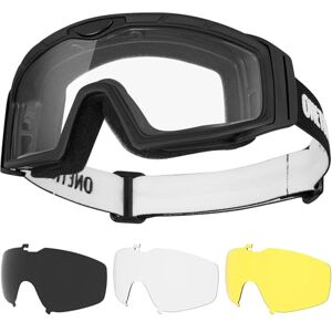OneTigris Lunettes Airsoft, lunettes de protection tactiques avec 3 lentilles interchangeables, lunettes de chasse avec CE EN166 et ANSI Z87.1 pour paintball, chasse, CS, cyclisme, outdoor - Publicité OneTigris Lunettes Airsoft, lunettes de protection tactiques avec 3 lentilles interchangeables, lunettes de chasse avec CE EN166 et ANSI Z87.1 pour paintball, chasse, CS, cyclisme, outdoor - Publicité