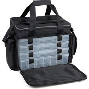 Fox Rage Grand Stacker Sac de pêche 37 x 24 x 33 cm Sac de pêche avec boîtes à appâts, Noir - Publicité Fox Rage Grand Stacker Sac de pêche 37 x 24 x 33 cm Sac de pêche avec boîtes à appâts, Noir - Publicité
