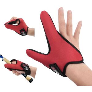 LA HUATE LA HAUTE Gants de protection pour la pêche, accessoires de pêche, gants de casting, main droite, rouge - Publicité LA HUATE LA HAUTE Gants de protection pour la pêche, accessoires de pêche, gants de casting, main droite, rouge - Publicité