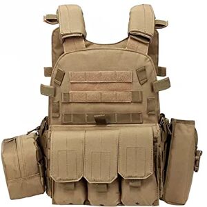 DONGKER Gilet Molle,Gilet d'assaut Robuste,Équipement de Protection de Tir pour Chasse,l'entraînement et Jeu de Survie - Publicité DONGKER Gilet Molle,Gilet d'assaut Robuste,Équipement de Protection de Tir pour Chasse,l'entraînement et Jeu de Survie - Publicité