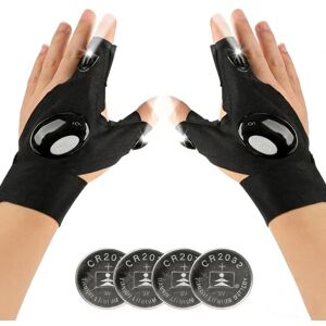 Chizea Gants de lampe de poche LED, gants de lumière LED, cadeau pour homme, femme, mécanicien et électricien, la course à pied, la réparation de voiture - Publicité Chizea Gants de lampe de poche LED, gants de lumière LED, cadeau pour homme, femme, mécanicien et électricien, la course à pied, la réparation de voiture - Publicité