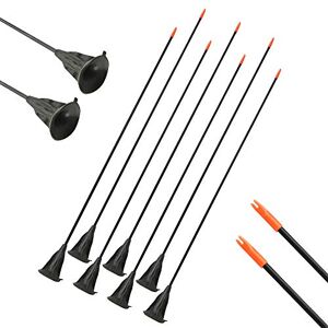SHARROW 12pcs Flèche d'enfants Flèche Ventouse Sucker Flèche Jeunesse Chasse Sûr Sucker Flèches pour Arc Recourbé Arc Flèches Arc Set Tir à la Cible en Plein Air (Noir) - Publicité SHARROW 12pcs Flèche d'enfants Flèche Ventouse Sucker Flèche Jeunesse Chasse Sûr Sucker Flèches pour Arc Recourbé Arc Flèches Arc Set Tir à la Cible en Plein Air (Noir) - Publicité