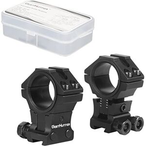 WestHunter Optics Adjustable Height Dovetail Scope Rings, 1 inch 30 mm Precision Scope Mount Black - Publicité WestHunter Optics Adjustable Height Dovetail Scope Rings, 1 inch 30 mm Precision Scope Mount Black - Publicité