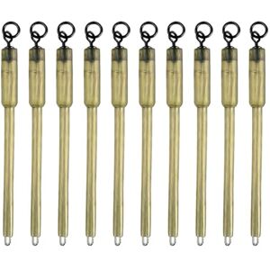 Qomcsrl Terminal de Changement Pack de 10 Tiges de Sac PVA, Manchon de Plomb Inline de 60 mm avec Connecteur à Roulement pour la Pêche à la Carpe. Publicité Qomcsrl Terminal de Changement Pack de 10 Tiges de Sac PVA, Manchon de Plomb Inline de 60 mm avec Connecteur à Roulement pour la Pêche à la Carpe. Publicité