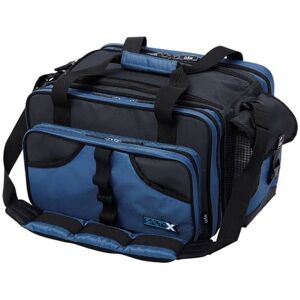 DAM STEELPOWER Sac à leurres et appâts, 18 tubes en PVC, 2 boîtes, de nombreux compartiments, bandoulière, fond antidérapant imperméable, 50 x 35 x 30 cm Bleu - Publicité DAM STEELPOWER Sac à leurres et appâts, 18 tubes en PVC, 2 boîtes, de nombreux compartiments, bandoulière, fond antidérapant imperméable, 50 x 35 x 30 cm Bleu - Publicité