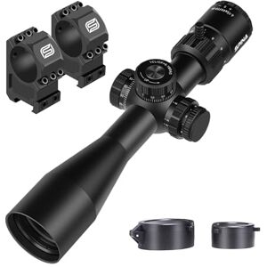 SPINA OPTICS Lunette de tir HD 3-12x44 e FFP / 4-16x44 e FFP, Tube de 30 mm 1/10 mrad réglage de la Premier Plan Focal de la Lunette de visée du Fusil (4-16x44 e FFP + Support de 20mm) - Publicité SPINA OPTICS Lunette de tir HD 3-12x44 e FFP / 4-16x44 e FFP, Tube de 30 mm 1/10 mrad réglage de la Premier Plan Focal de la Lunette de visée du Fusil (4-16x44 e FFP + Support de 20mm) - Publicité