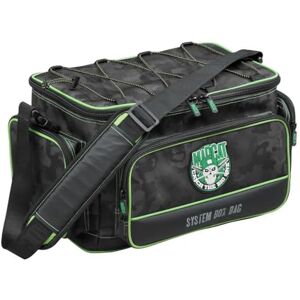 MADCAT System Box Sac de pêche, 18 l, noir/vert, avec 3 boîtes de rangement étanches, sac à appâts, pêche au poisson-chat - Publicité MADCAT System Box Sac de pêche, 18 l, noir/vert, avec 3 boîtes de rangement étanches, sac à appâts, pêche au poisson-chat - Publicité