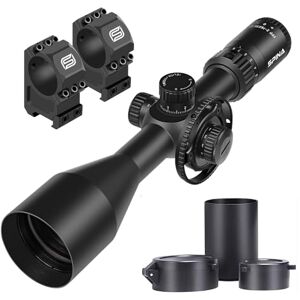 SPINA OPTICS Lunette de visée HD 2-16x56 FFP Premier Miroir Plan Focal Lunette de tir parallaxe latérale 1/10 mil Lunettes de Chasse Tactique (avec Support 20mm) - Publicité SPINA OPTICS Lunette de visée HD 2-16x56 FFP Premier Miroir Plan Focal Lunette de tir parallaxe latérale 1/10 mil Lunettes de Chasse Tactique (avec Support 20mm) - Publicité