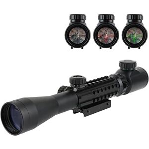 ToopMount Lunette de visée 3-9x40EG Fusil à Tube Optique Tactique intégré avec Supports de Rail Weaver/Picatinny 20mm&11mm pour la Chasse Tactique à l'airsoft - Publicité ToopMount Lunette de visée 3-9x40EG Fusil à Tube Optique Tactique intégré avec Supports de Rail Weaver/Picatinny 20mm&11mm pour la Chasse Tactique à l'airsoft - Publicité