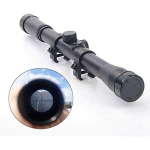 Hound Lunette de visée télescopique Sportive 4x20 pour carabines à air comprimé et Airsoft, avec Supports (fusils de Petit Calibre) (Uniquement pour Usage Sportif) - Publicité Hound Lunette de visée télescopique Sportive 4x20 pour carabines à air comprimé et Airsoft, avec Supports (fusils de Petit Calibre) (Uniquement pour Usage Sportif) - Publicité