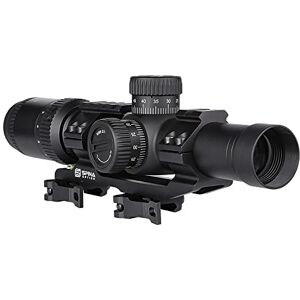 Spina Optics Lunette de Visée 1.2-6x24 IR avec Reticule Lumineux, Lunettes de Tir Premier Plan Focal Applicable à la Chasse/Airsoft (avec Base 5055 qd) - Publicité Spina Optics Lunette de Visée 1.2-6x24 IR avec Reticule Lumineux, Lunettes de Tir Premier Plan Focal Applicable à la Chasse/Airsoft (avec Base 5055 qd) - Publicité