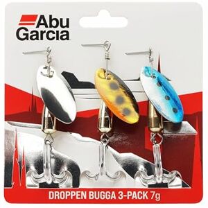 Abu Garcia Droppen Bugga 7g 3-Pack - Spinner pêche - Publicité Abu Garcia Droppen Bugga 7g 3-Pack - Spinner pêche - Publicité