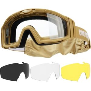 Lunettes tactiques OneTigris pour airsoft avec 3 lentilles interchangeables Lunettes de chasse avec CE EN166 et ANSI Z87.1, Lentilles airsoft pour paintball, chasse, CS, cyclisme, plein air, Brun - Publicité Lunettes tactiques OneTigris pour airsoft avec 3 lentilles interchangeables Lunettes de chasse avec CE EN166 et ANSI Z87.1, Lentilles airsoft pour paintball, chasse, CS, cyclisme, plein air, Brun - Publicité