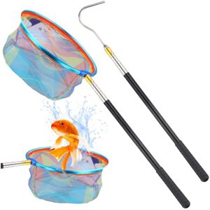 Culinavog Épuisette de pêche télescopique, Attrape-Serpents en Acier Inoxydable, Barre pour Voile d'ombrage, Enfants Filets Papillons Insectes Filets, pour Crochet Robot Ouvre Auvent Camping Car - Publicité Culinavog Épuisette de pêche télescopique, Attrape-Serpents en Acier Inoxydable, Barre pour Voile d'ombrage, Enfants Filets Papillons Insectes Filets, pour Crochet Robot Ouvre Auvent Camping Car - Publicité