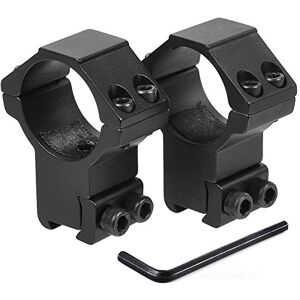 YONCONO 2 x Lunette de visee Anneau de Montage Bague de Montage avec Vis pour 11mm Rail Metallique - Publicité YONCONO 2 x Lunette de visee Anneau de Montage Bague de Montage avec Vis pour 11mm Rail Metallique - Publicité