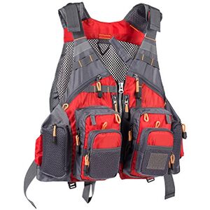 Bassdash Gilet de pêche à sangle réglable pour hommes et femmes, pour la pêche à la mouche et les activités de plein air - Publicité Bassdash Gilet de pêche à sangle réglable pour hommes et femmes, pour la pêche à la mouche et les activités de plein air - Publicité