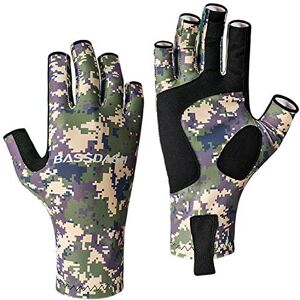 Bassdash Altime Gants de pêche sans Doigts avec Protection Solaire UPF 50+ pour Homme et Femme pour Kayak, pagaie, randonnée, Cyclisme, Conduite, tir, entraînement - Publicité Bassdash Altime Gants de pêche sans Doigts avec Protection Solaire UPF 50+ pour Homme et Femme pour Kayak, pagaie, randonnée, Cyclisme, Conduite, tir, entraînement - Publicité