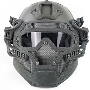 OAREA Tactique Protecteur PJ Casque G4 Système GS Masques avec Lunettes pour Militaire Airsoft Paintball Armée WarGame Chasse - Publicité OAREA Tactique Protecteur PJ Casque G4 Système GS Masques avec Lunettes pour Militaire Airsoft Paintball Armée WarGame Chasse - Publicité