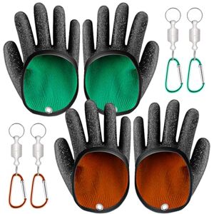 BORDEAG Lot de 2 paires de gants de pêche de qualité supérieure Gants d'atterrissage imperméables pour brochet avec fermeture magnétique Gants de pêche résistants aux coupures pour sandre et poisson-chat - Publicité BORDEAG Lot de 2 paires de gants de pêche de qualité supérieure Gants d'atterrissage imperméables pour brochet avec fermeture magnétique Gants de pêche résistants aux coupures pour sandre et poisson-chat - Publicité