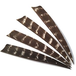 SHARROW 50pcs Plume de Flèche Naturelle 5 Pouces Tir à l'arc Chasse RH (Model 2) - Publicité SHARROW 50pcs Plume de Flèche Naturelle 5 Pouces Tir à l'arc Chasse RH (Model 2) - Publicité