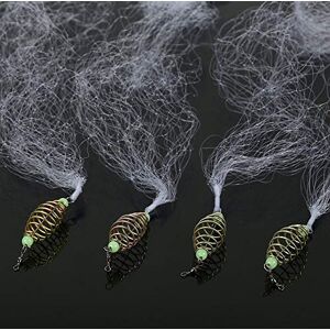 Focket 4pcs Filet de pêche de Ressort en cuivre , Filet de pêche de Printemps Filet de cuivre coulé avec des Perles Lumineuses Filet pour la pêche de Nuit(12#) - Publicité Focket 4pcs Filet de pêche de Ressort en cuivre , Filet de pêche de Printemps Filet de cuivre coulé avec des Perles Lumineuses Filet pour la pêche de Nuit(12#) - Publicité