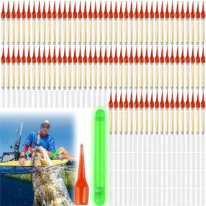 GOMETY Lot de 100 bâtons lumineux à craquer LED, 4,5 mm, pour la pêche à la pêche, la pêche de nuit, pour nageurs, pointes de canne, barres - Publicité GOMETY Lot de 100 bâtons lumineux à craquer LED, 4,5 mm, pour la pêche à la pêche, la pêche de nuit, pour nageurs, pointes de canne, barres - Publicité