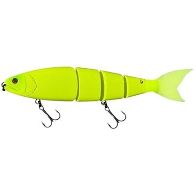 ACTINPANT Leurre de pêche Flottant et coulant articulé Balam, 245 mm, 5 Couleurs, leurre Rigide géant for Gros appâts, Bar, brochet(Color-05,Sinking 245mm 118g) - Publicité ACTINPANT Leurre de pêche Flottant et coulant articulé Balam, 245 mm, 5 Couleurs, leurre Rigide géant for Gros appâts, Bar, brochet(Color-05,Sinking 245mm 118g) - Publicité