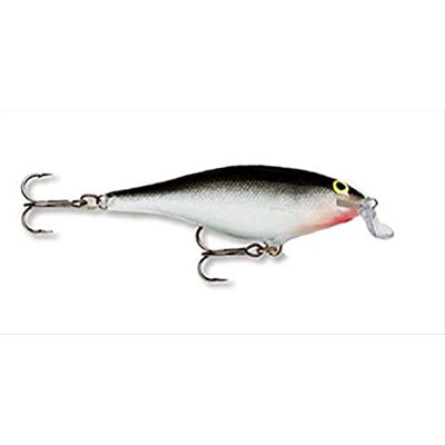 Rapala Shallow Shad Rap 07 Leurres de pêche, Silver - Publicité Rapala Shallow Shad Rap 07 Leurres de pêche, Silver - Publicité
