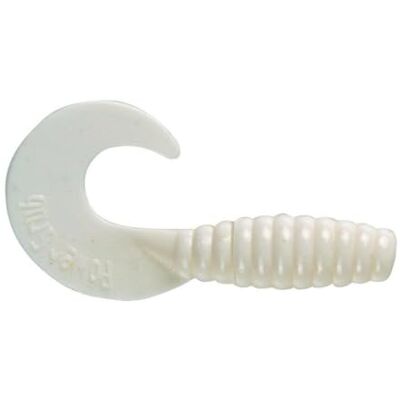 Berkley PowerBait FW Power Grubs Workline Bottes Pêche Appât, Blanc - Publicité Berkley PowerBait FW Power Grubs Workline Bottes Pêche Appât, Blanc - Publicité